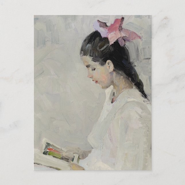 Postal Retrato de Vivian | William Herbert Dunton (Anverso)