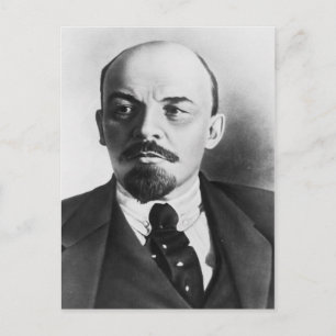 Postal Retrato de Vladimir Ilyich Lenin ruso