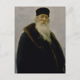 Postal Retrato de Vladimir Vasil'evich Stasov 1900