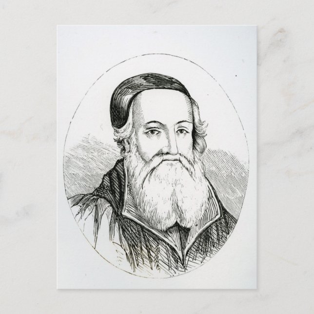 Postal Retrato de William Grindal (Anverso)