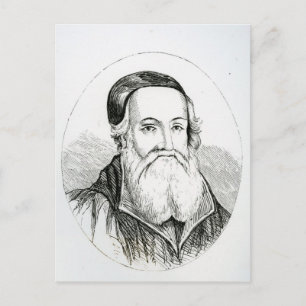 Postal Retrato de William Grindal