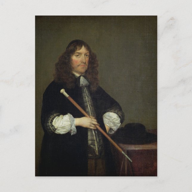 Postal Retrato del alcalde (Anverso)