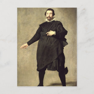 Postal Retrato del búfalo Pablo de Valladolid