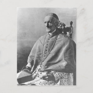 Postal Retrato del Cardenal Manning