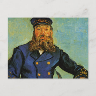 Postal Retrato del cartero Joseph Roulin - Van Gogh