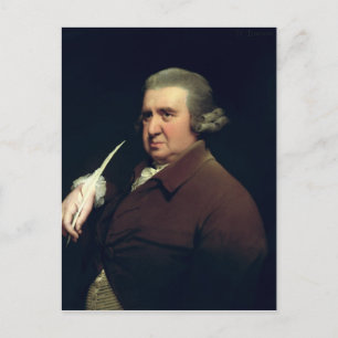 Postal Retrato del Dr. Erasmus Darwin