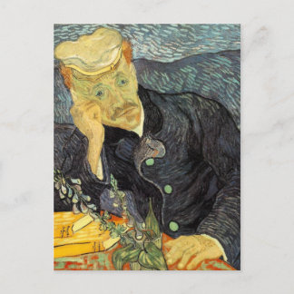 Postal Retrato del Dr. Gachet
