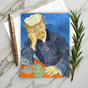 Postal Retrato del Dr. Gachet por Vincent Van Gogh