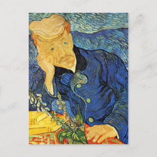 Postal Retrato del Dr. Paul Gachet, Vincent Van Gogh