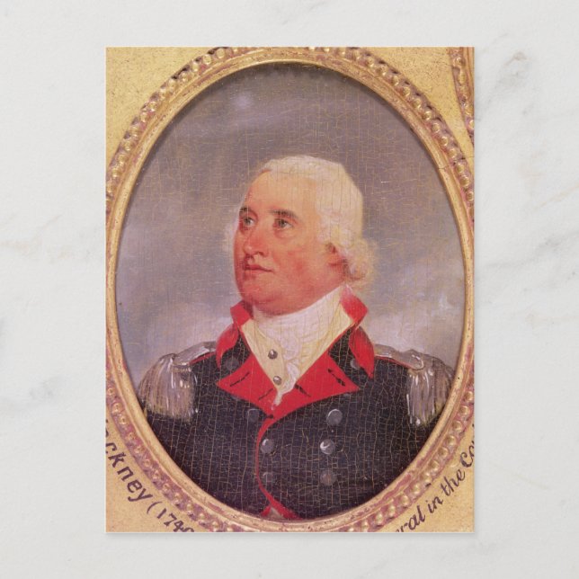 Postal Retrato del General de División Charles C. Pinckne (Anverso)