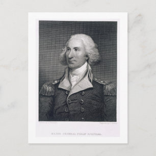 Postal Retrato del General de División Philip Schuyler, s
