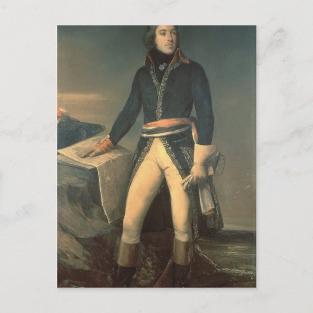 Postal Retrato del General Louis-Lazare Hoche (Anverso)