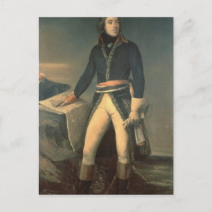 Postal Retrato del General Louis-Lazare Hoche