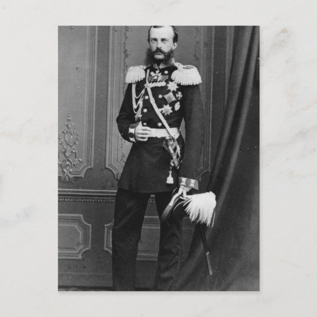 Postal Retrato del Gran Duque Michael Nikolaevich (Anverso)