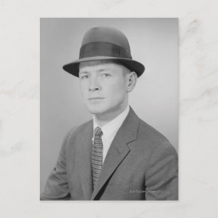 Postal Retrato del hombre