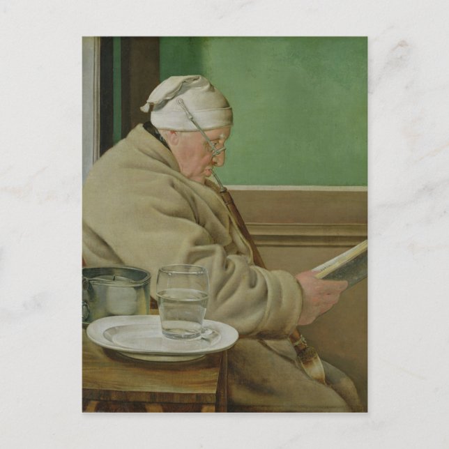 Postal Retrato del juez Jacob Wilder, 1819 (Anverso)