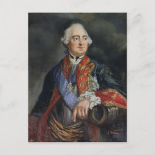 Postal Retrato del matemático Leonhard Euler