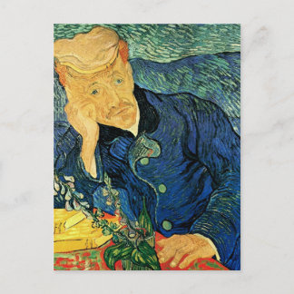 Postal Retrato del Médica Gachet, Bella Artes Van Gogh