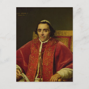 Postal Retrato del Papa Pío VII, 1805