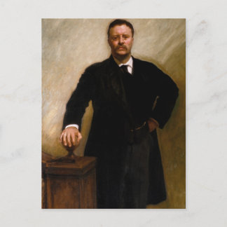 Postal Retrato del presidente Theodore Roosevelt J.S. Sar