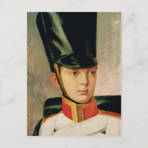 Postal Retrato del príncipe heredero Alejandro