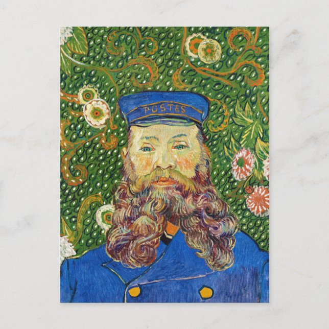 Postal Retrato del viñedo de Joseph Rouli Van gogh (Anverso)