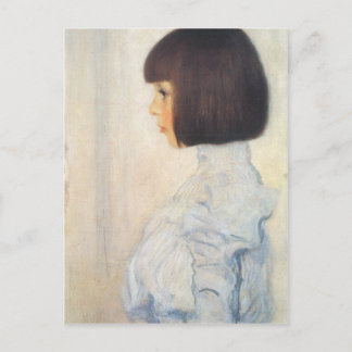 Postal Retrato Gustav Klimt de Helene Klimt