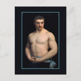 Postal Retrato Maurice Deriaz por Courtois