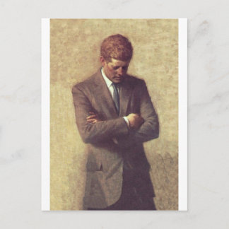 Postal Retrato oficial John F. Kennedy