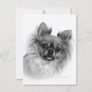 Postal Retrato petrolero de Chihuahua pintado a mano desd
