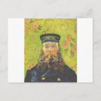 Retrato Postman Joseph Roulin - Vincent van Gogh