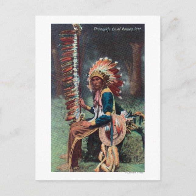 Postal Retrato principal de Ehankekle (Anverso)