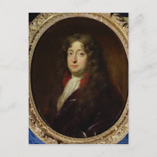 Postal Retrato que se presume es Jean Racine