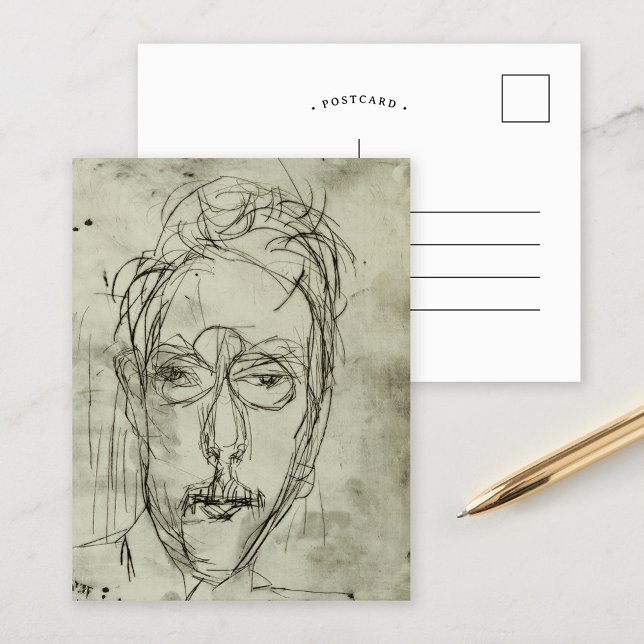Postal Retrato Schaeffer | Albert Müller (Subido por el creador)