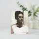 Postal Retrato textil de Frida Kahlo (Anverso de pie)