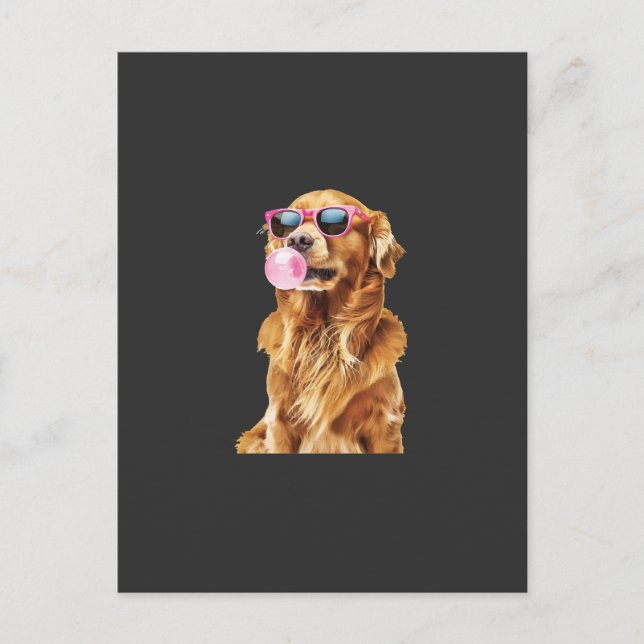 Postal Retriever Dorado   (Anverso)