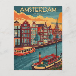 Postal Retro Amsterdam, Países Bajos