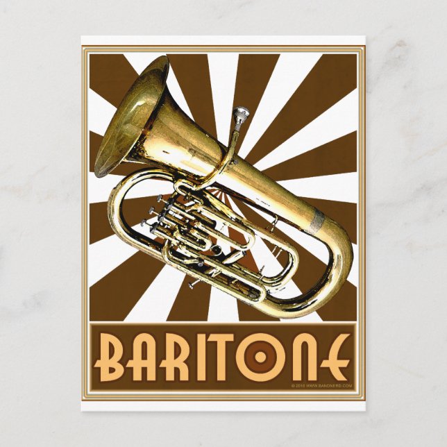 Postal Retro Baritone (Anverso)
