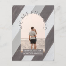 RETRO Beach Vibe Boda Stationery FOTO
