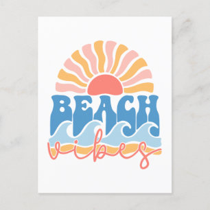 Postal Retro Beach Vibes - Beach Vibes