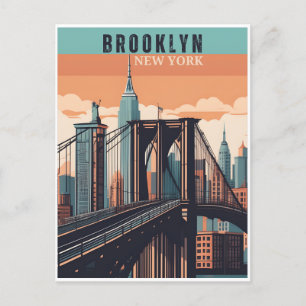 Postal Retro Brooklyn: Explorando el nostálgico barrio de