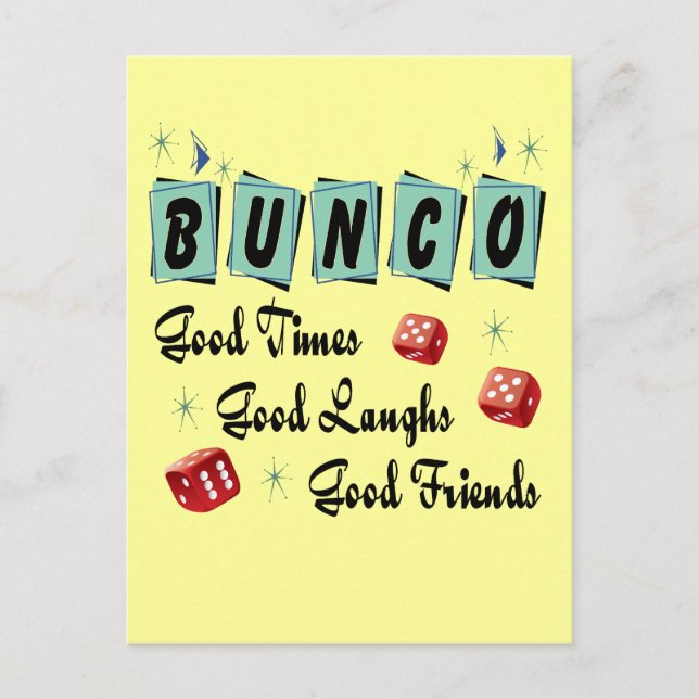 Postal Retro Bunco (Anverso)
