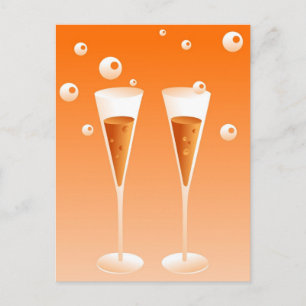 Postal Retro Champagne