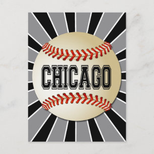POSTAL RETRO CHICAGO BASEBALL