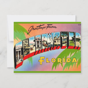 Postal Retro Clearwater Florida