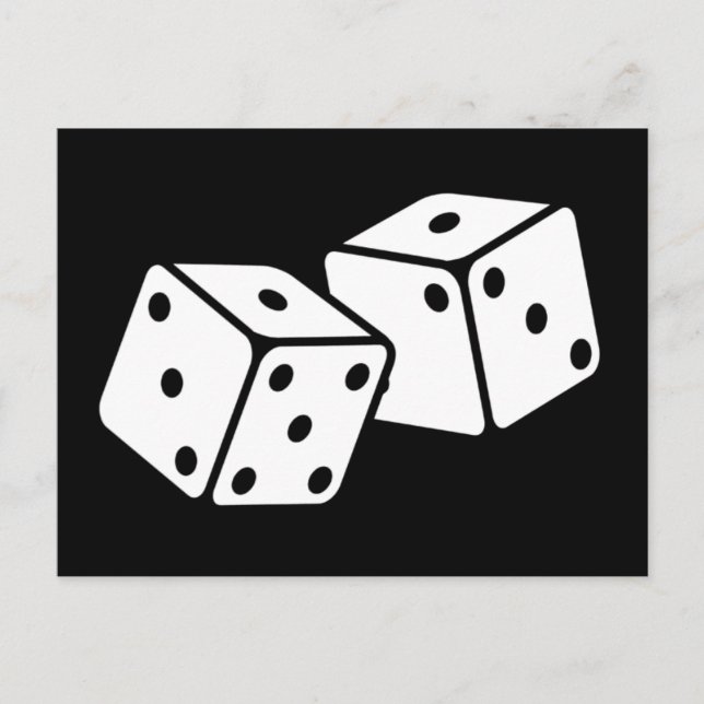 Postal Retro dados (Anverso)