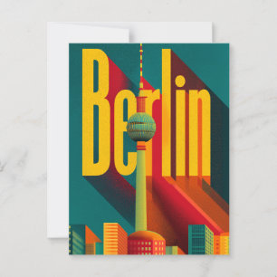 Postal Retro de Berlín