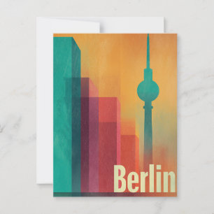 Postal Retro de Berlín
