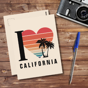 Postal Retro de H H California