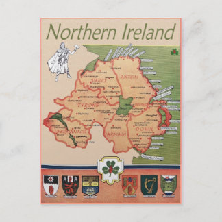 Postal Retro de Irlanda del Norte